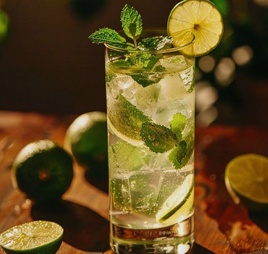 Mojito con menta